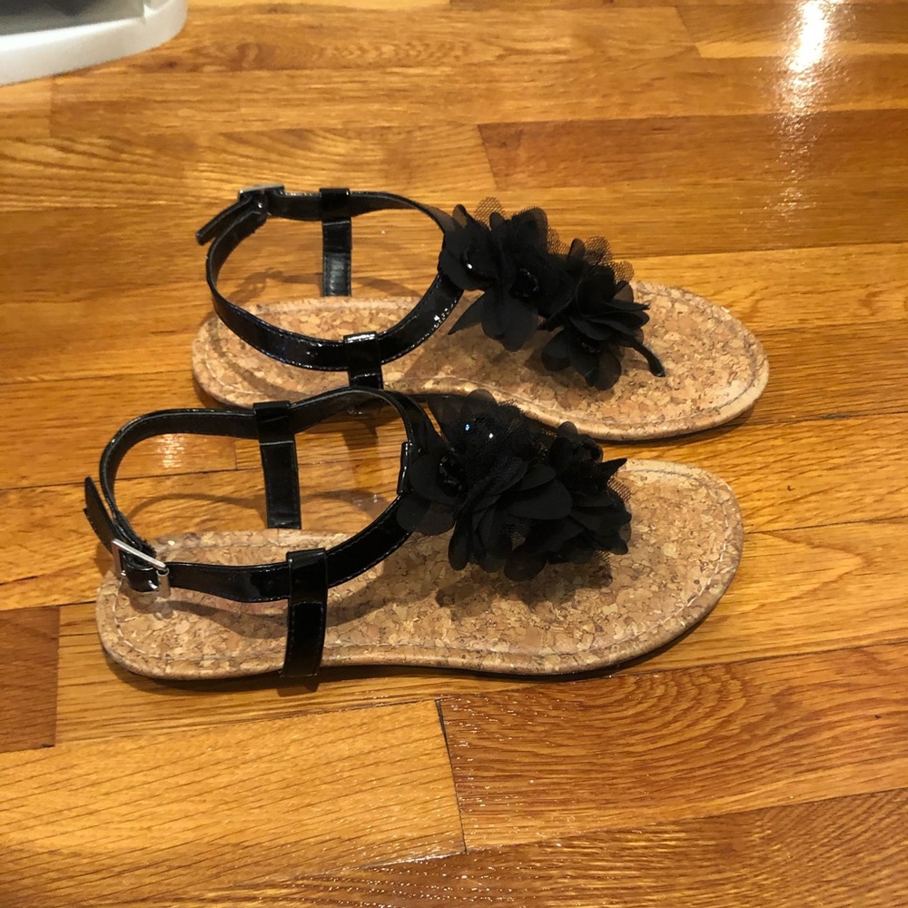 Black sandals